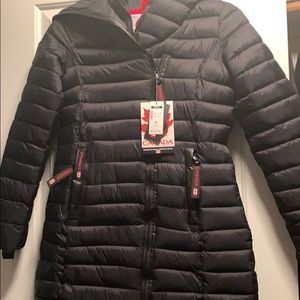 Women’s Canada weather black coat